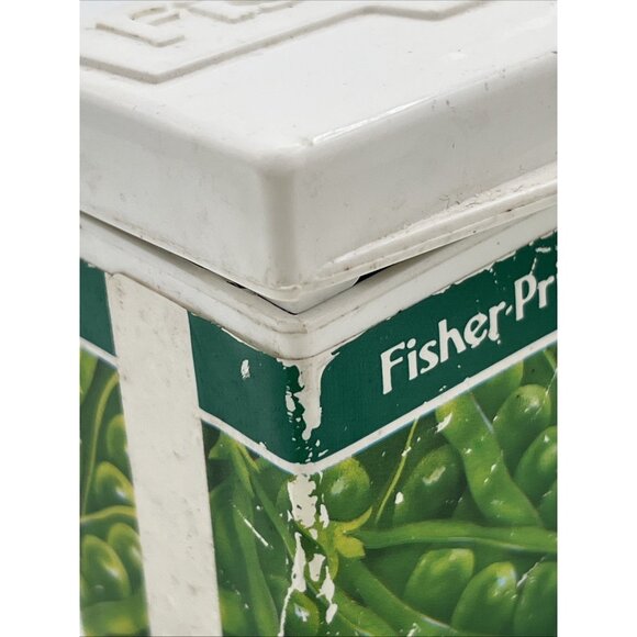 Fisher-Price 1987 Fun With Food Vintage French Fries & Peas Play Kitchen - Picture 10 of 10